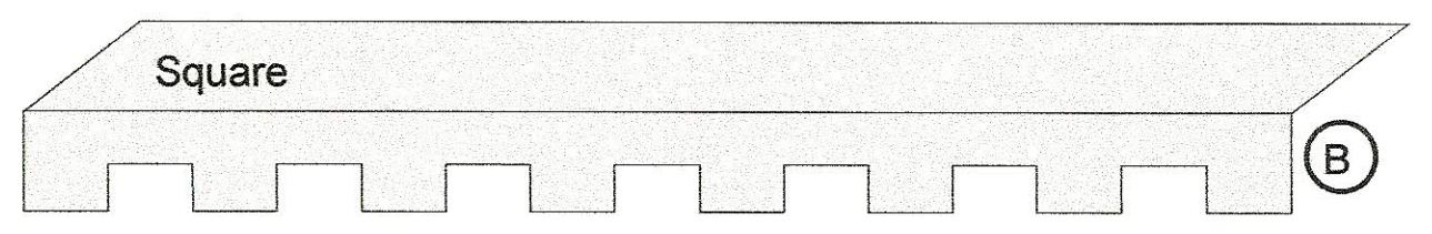 Square, Valance Style B